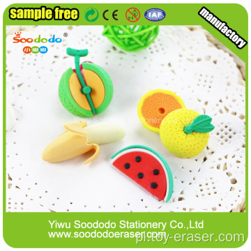 3D Food Shaped Blister Card Opakowanie Gumka